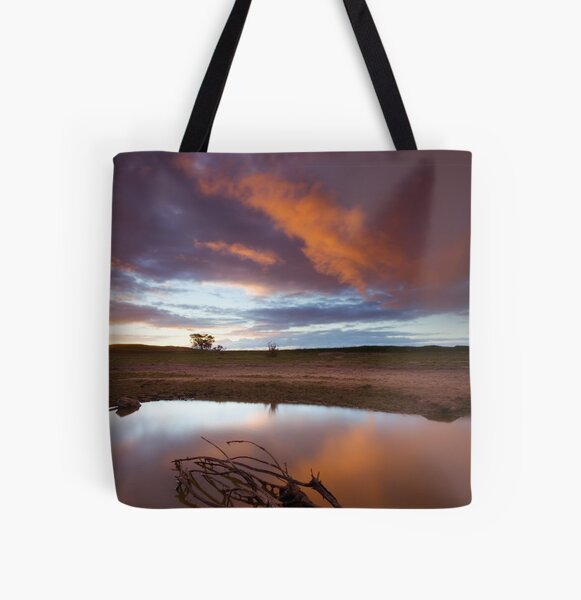Just Beyond The Neighborhood All Over Print Tote Bag