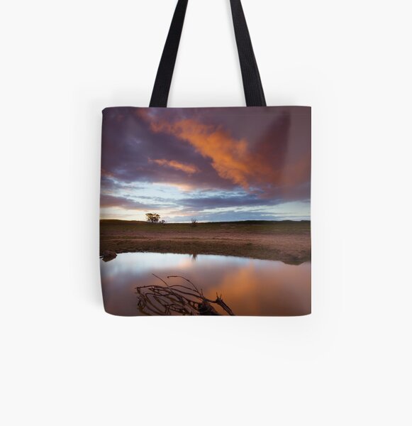 Just Beyond The Neighborhood All Over Print Tote Bag