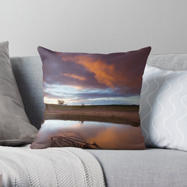Just Beyond The Neighborhood Throw Pillow