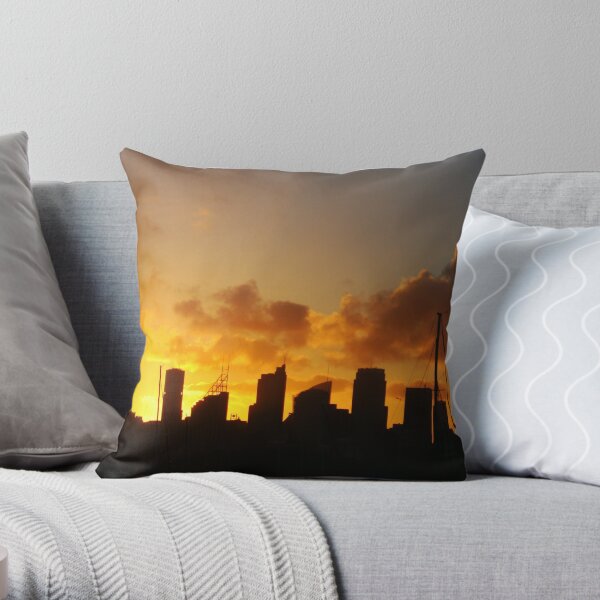 Skyscrapers, Sydney Throw Pillow