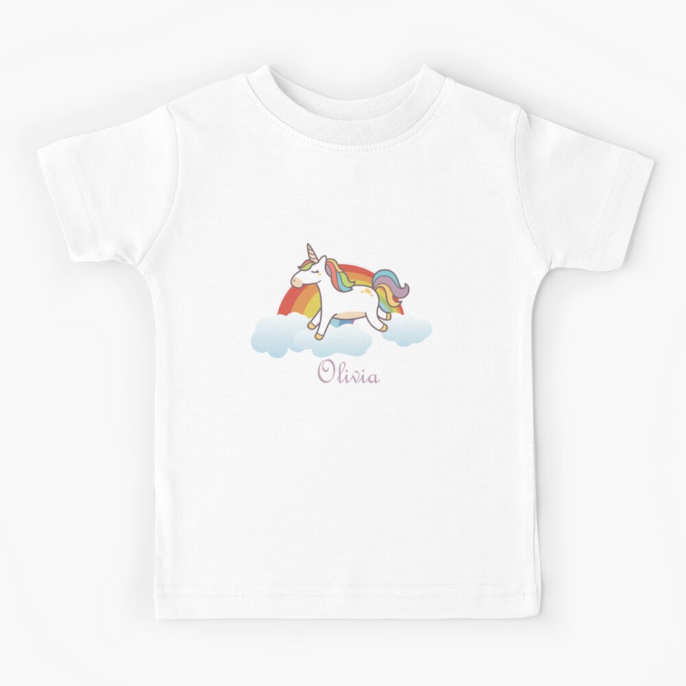 Olivia Rubin Kids Cotton Flo Rainbow T-Shirt (2-13 Years)