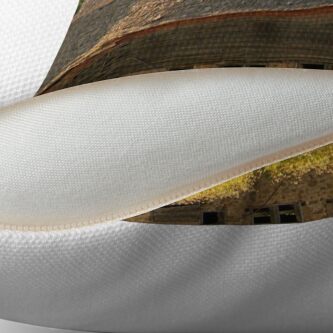 Alternate view of Soul Wrinkles Throw Pillow