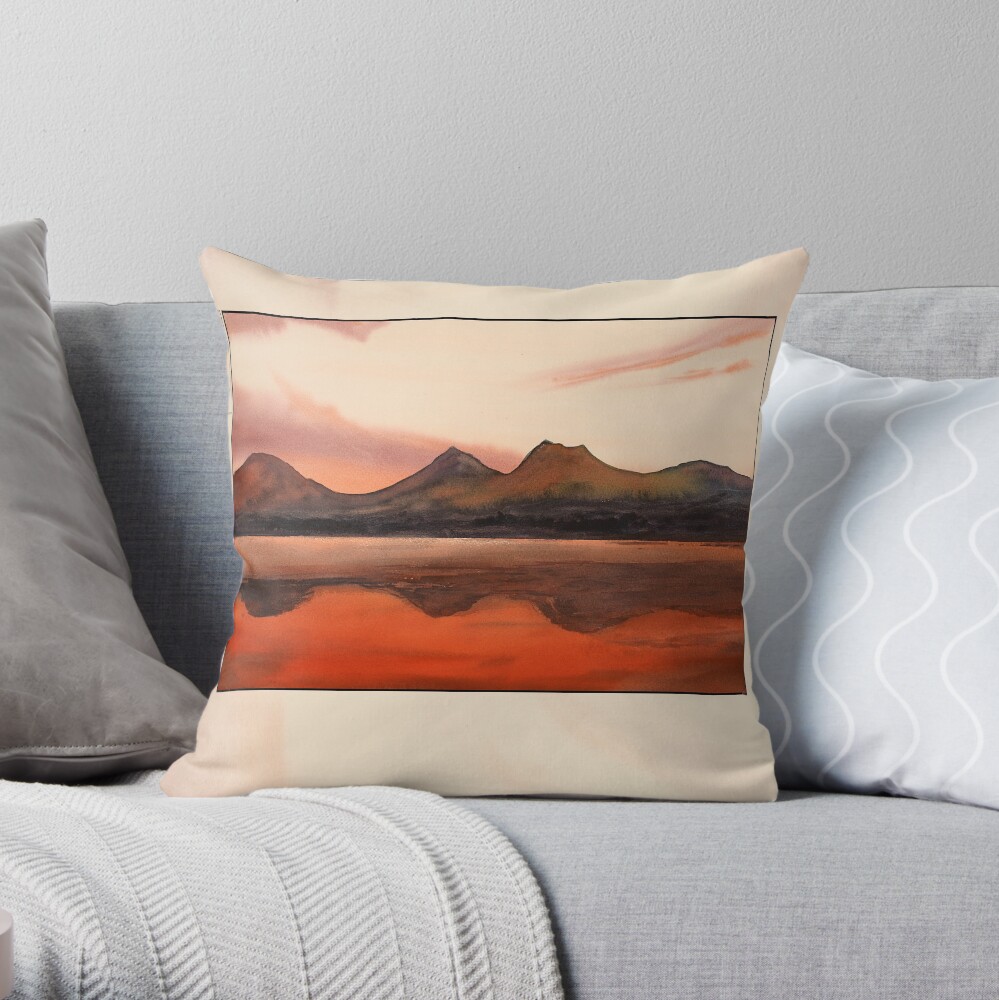 Coles Bay Throw Pillow