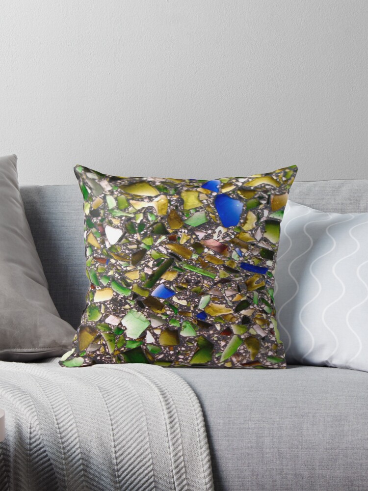 Thumbnail 1 of 4, Pillow, Glass Mosaic designed and sold by alvinsan9.