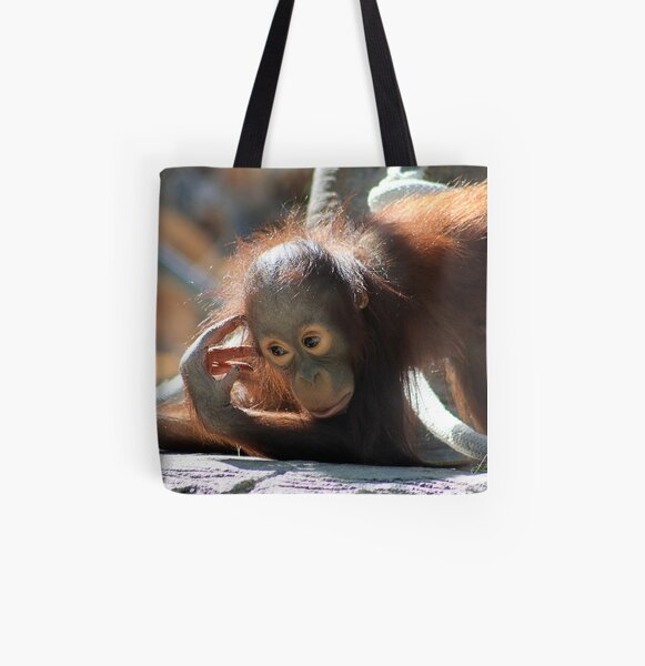 The Thinker All Over Print Tote Bag