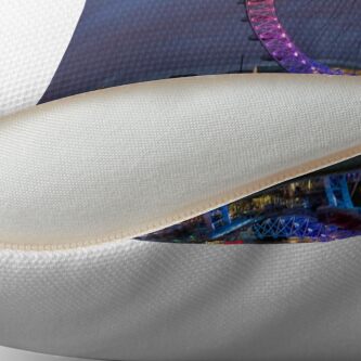 Alternate view of London Eye Throw Pillow