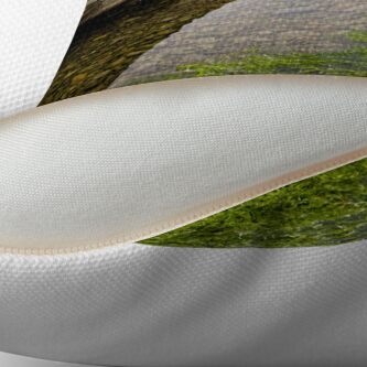 Alternate view of Reflecting the Tide Throw Pillow