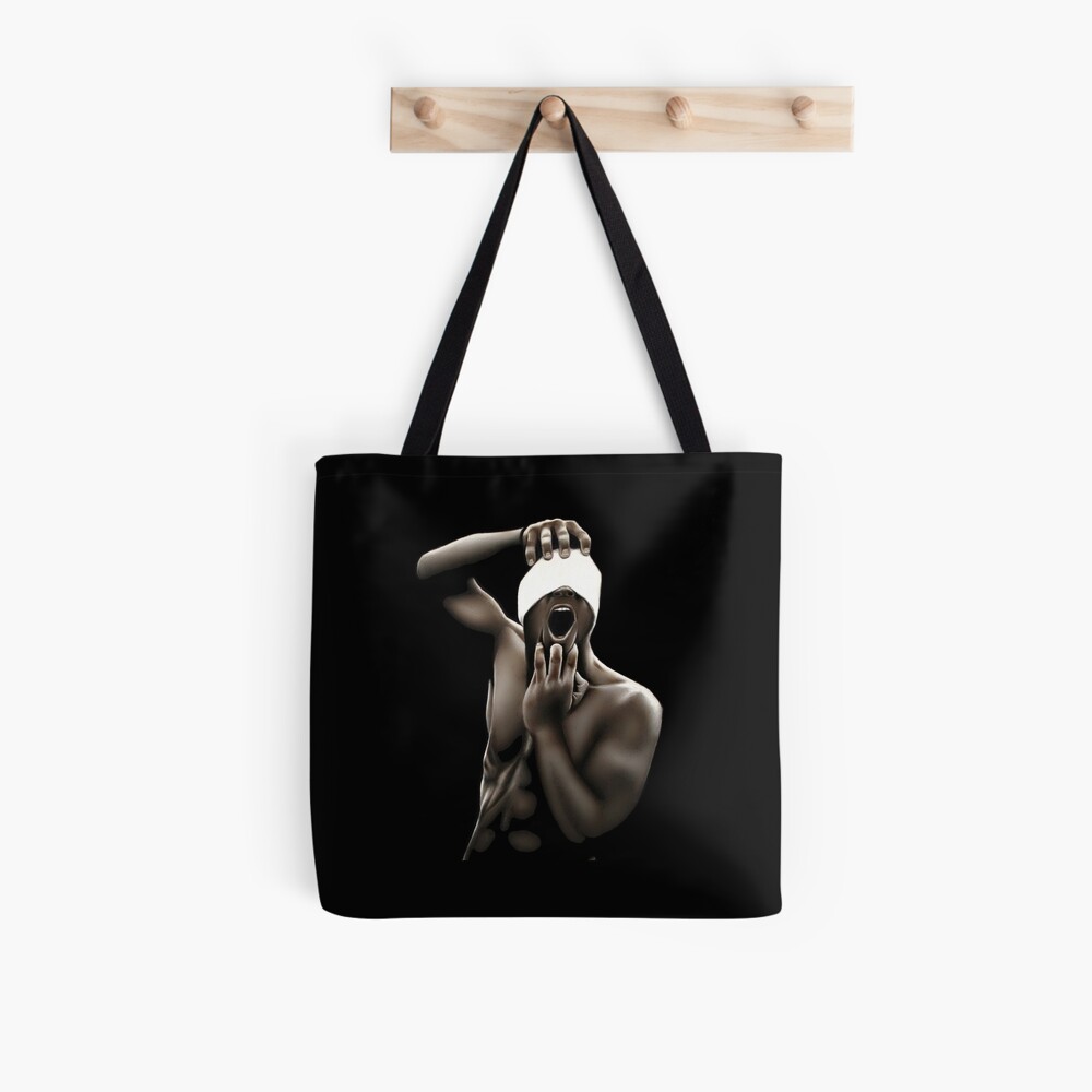 Descended (Color pencil drawing) Tote Bag