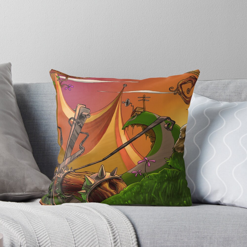 Item preview, Throw Pillow designed and sold by PocketClouds.