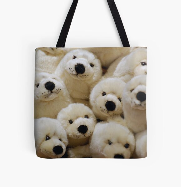 Seals Saying Buy Me Buy Me All Over Print Tote Bag