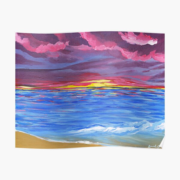 Kim's Sunset Poster