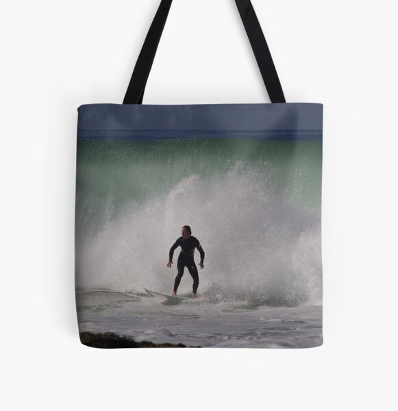 Wall of Water All Over Print Tote Bag