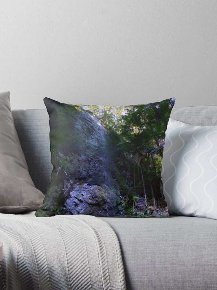 Thumbnail 1 of 4, Pillow, Secret Falls designed and sold by theoddshot.