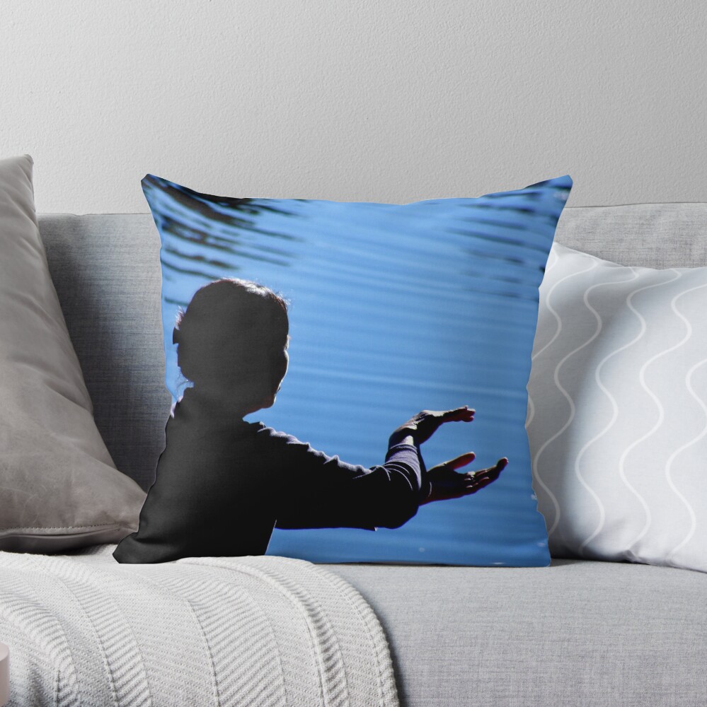 Morning Meditation Throw Pillow