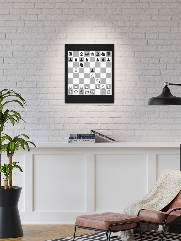 Chess Opening Ruy Lopez Spanish Game Player 1.E4 Poster for Sale by  TheCreekMan