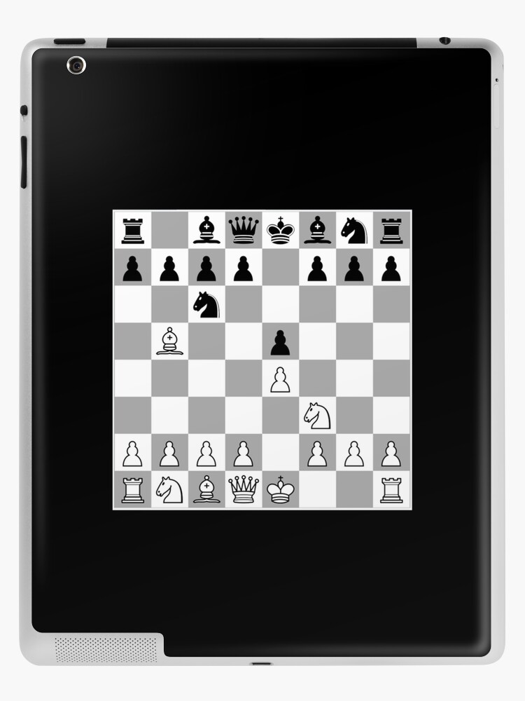 Chess Opening Ruy Lopez Spanish Game Player 1.E4 iPad Case & Skin for Sale  by TheCreekMan