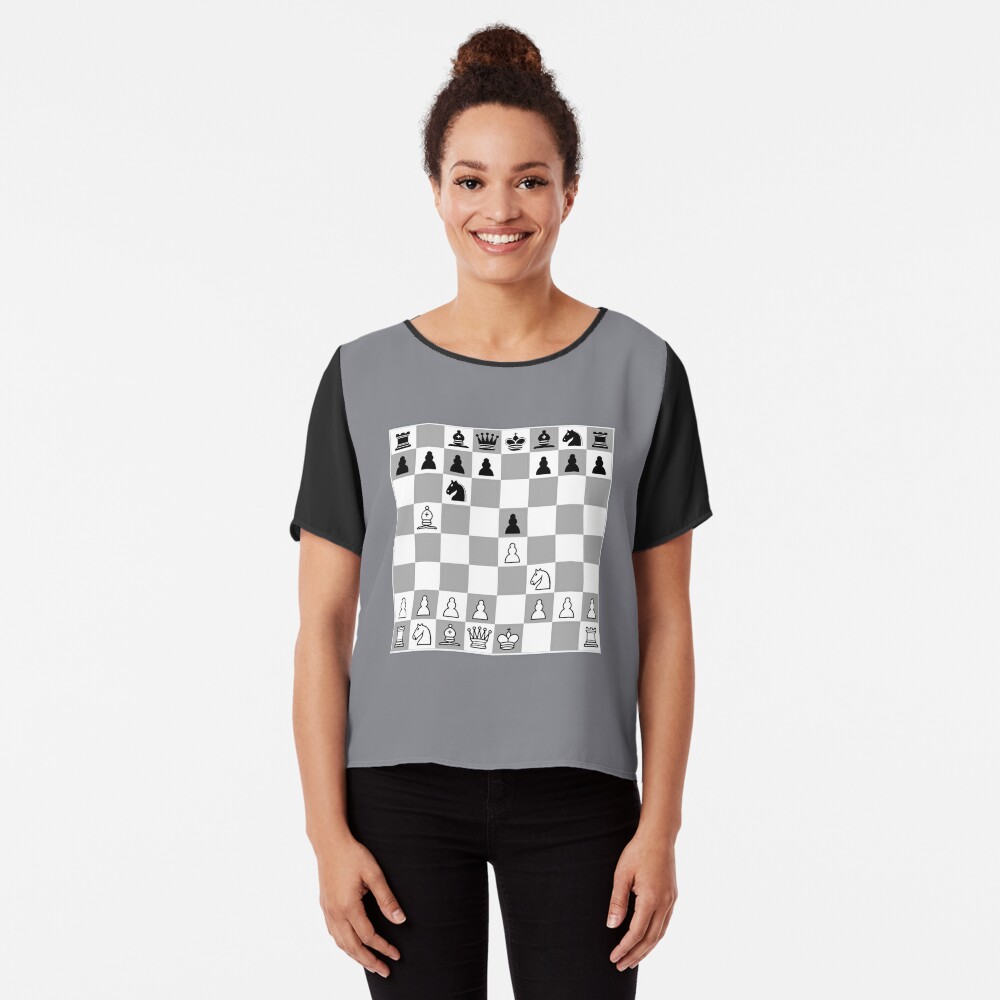 Ruy López Popart Chess T-shirt