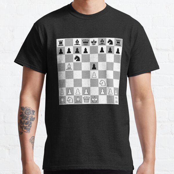 Chess Opening Ruy Lopez Spanish Game Player 1.E4 Classic T-Shirt