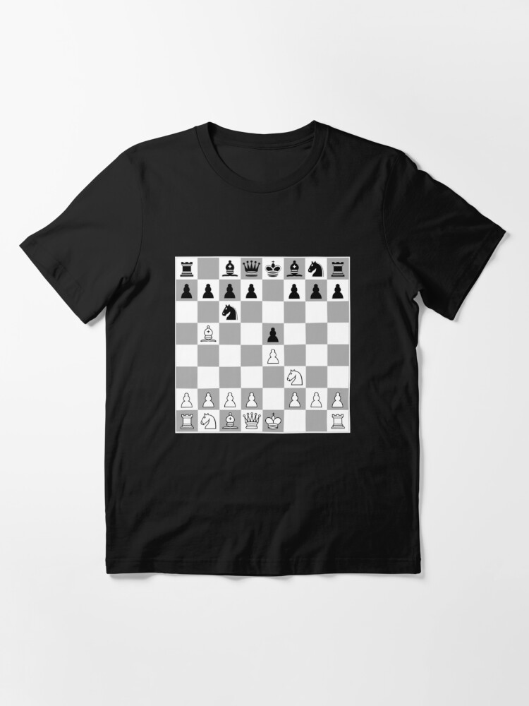 Chess Opening Ruy Lopez Spanish Game Player 1.E4 - Chess - Long Sleeve  T-Shirt