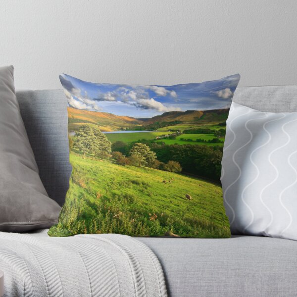 SADDLEWORTH MOOR Throw Pillow