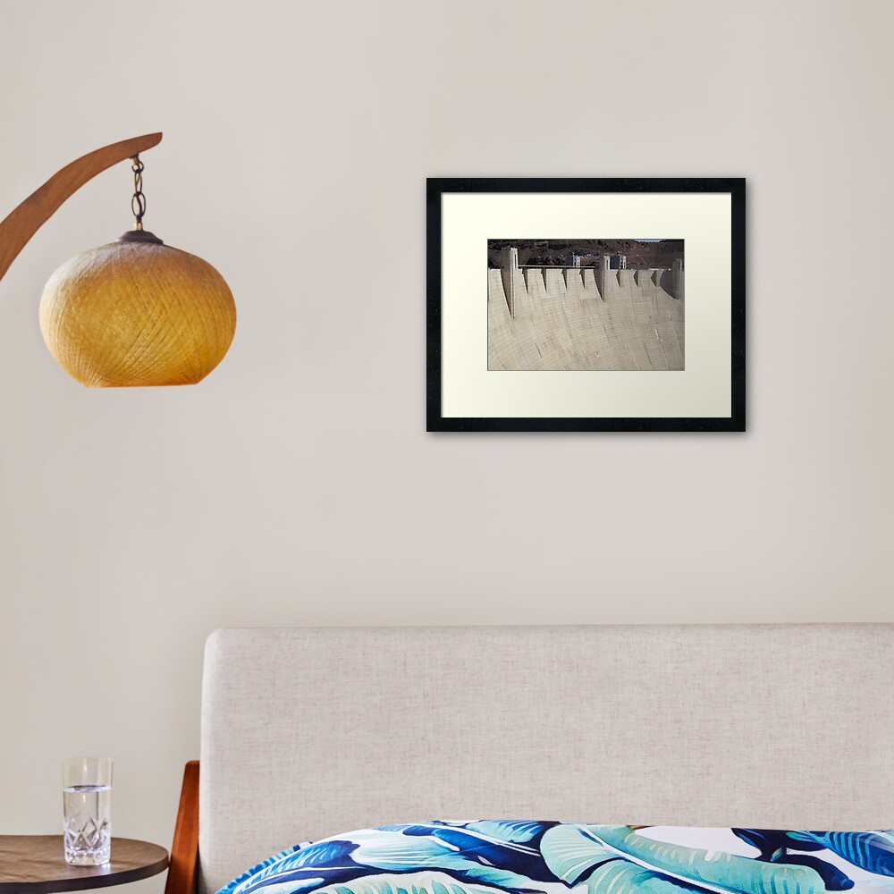 Hoover Dam Framed Art Print