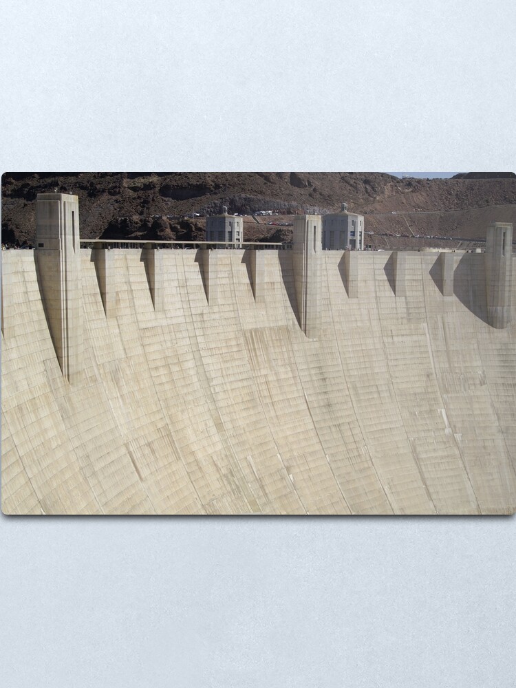 Alternate view of Hoover Dam Metal Print