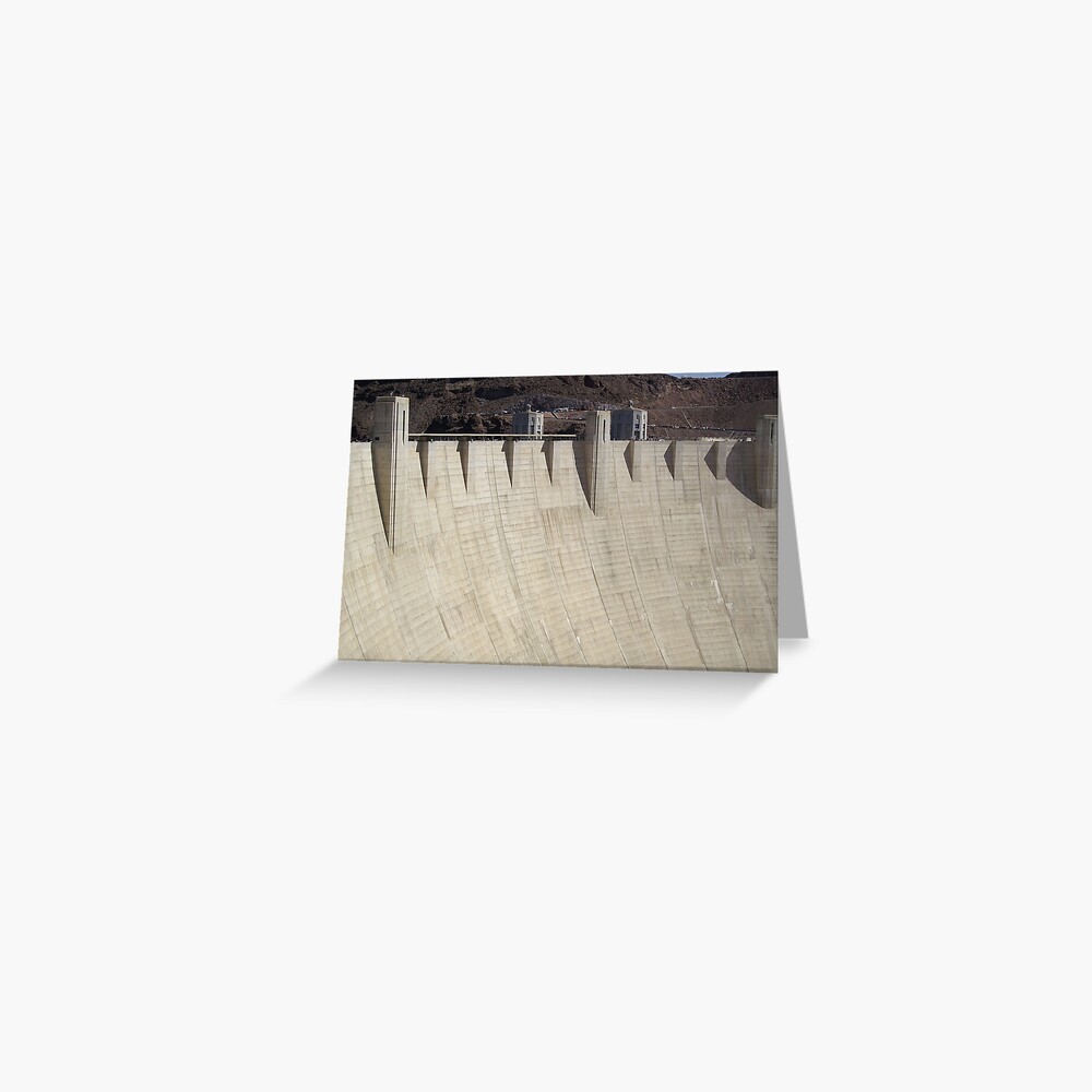 Hoover Dam Greeting Card