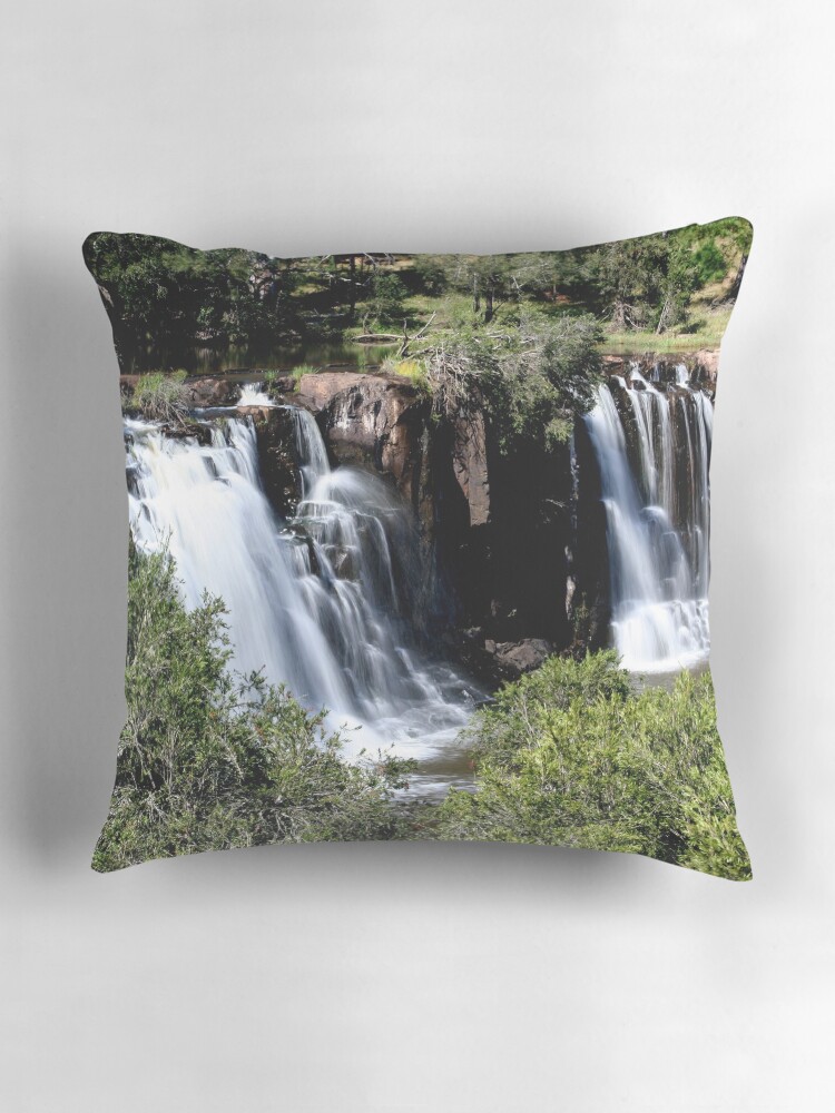 Thumbnail 3 of 4, Pillow, Tooloom Falls designed and sold by theoddshot.