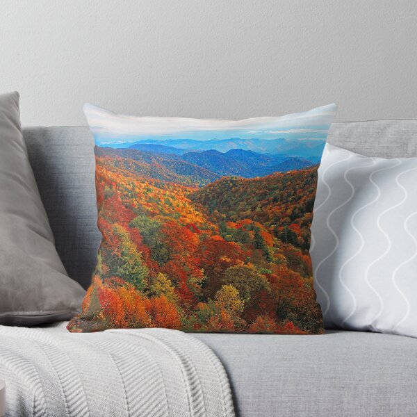 AUTUMN VALLEY Throw Pillow