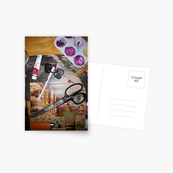 Item preview, Thrown together(our workspace is a catch all) designed and sold by Susan Ringler.