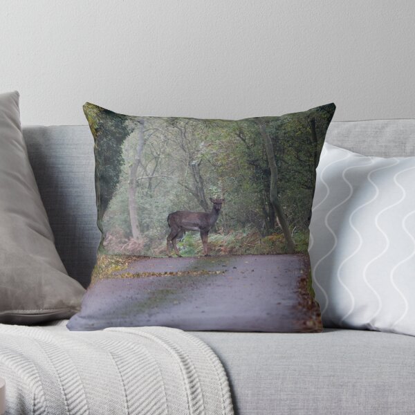Deer Throw Pillow
