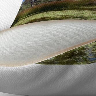 Alternate view of Cathedral Rocks National Park Throw Pillow