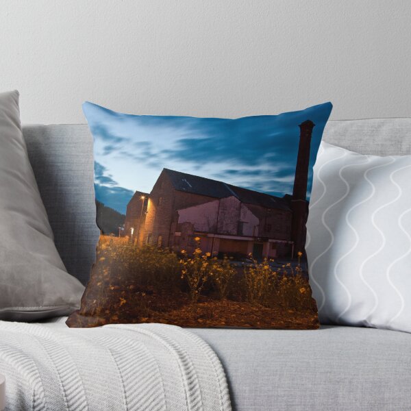 Moorlands Factory Throw Pillow