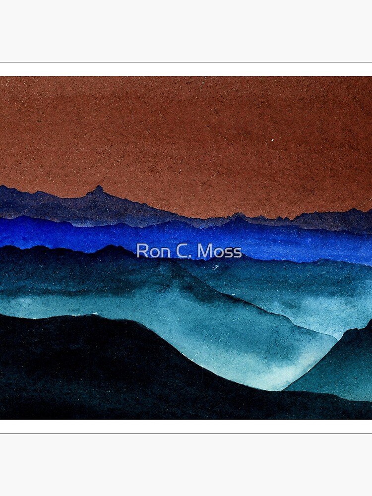 Shades of Mountains by ronmoss