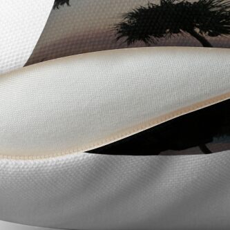 Alternate view of Dark Wind Throw Pillow