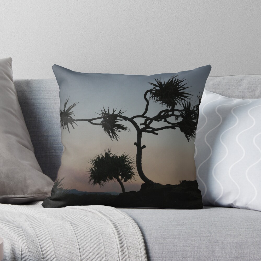 Dark Wind Throw Pillow