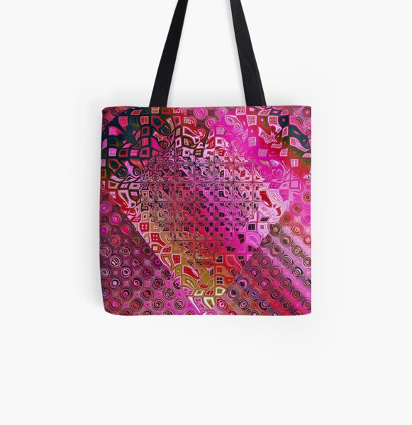 Geometry Allover-Print Tote Bag