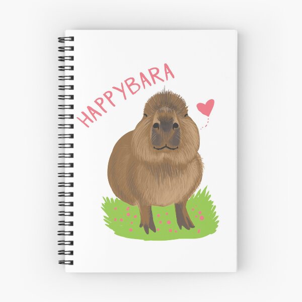 Item preview, Happybara the Capybara designed and sold by katiewhittle.