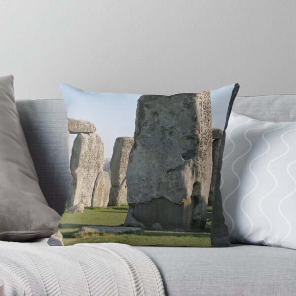 The Magic of the Stones Throw Pillow