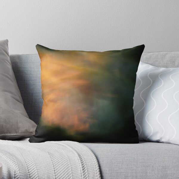 Night Winds & Roses Throw Pillow