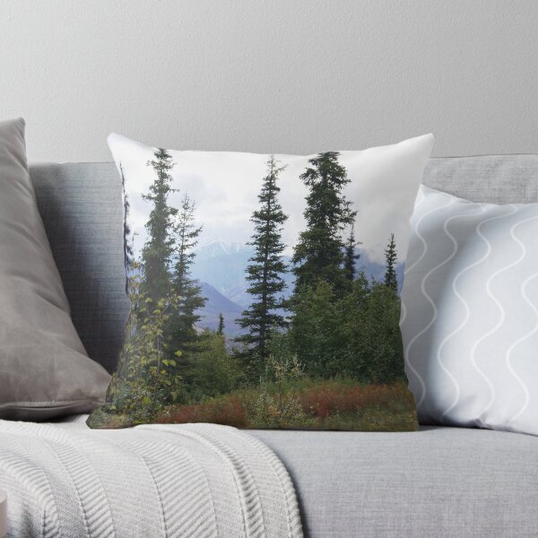 My Alaska Throw Pillow