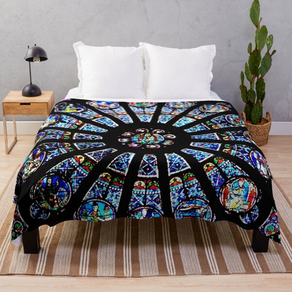 Item preview, Notre Dame Cathedral Stained Glass designed and sold by GuyBlank.