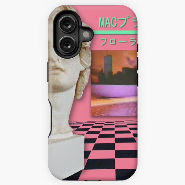 Vista previa del artículo con la obra «Macintosh Plus: Floral Shoppe [onda de vapor]», diseñado y vendido por Crimetropolitan.