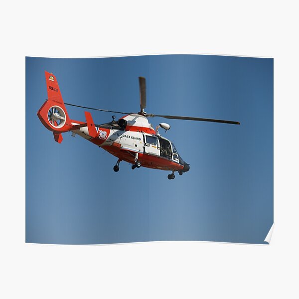 USCG 6584 at American Heroes Air Show 2010 Poster