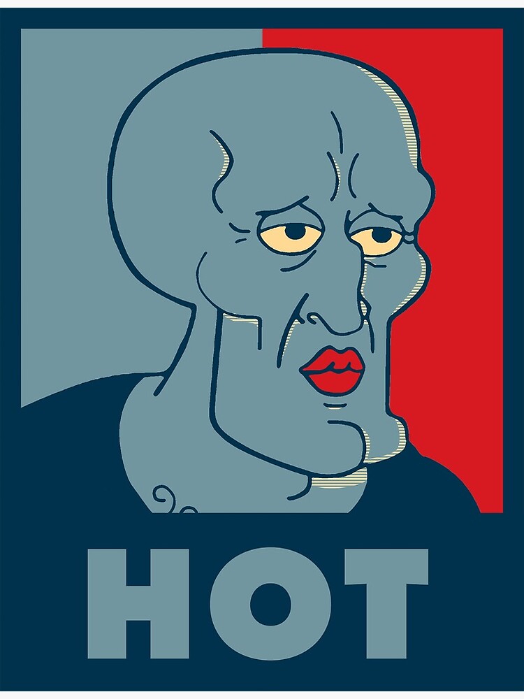 handsome squidward reversible plush