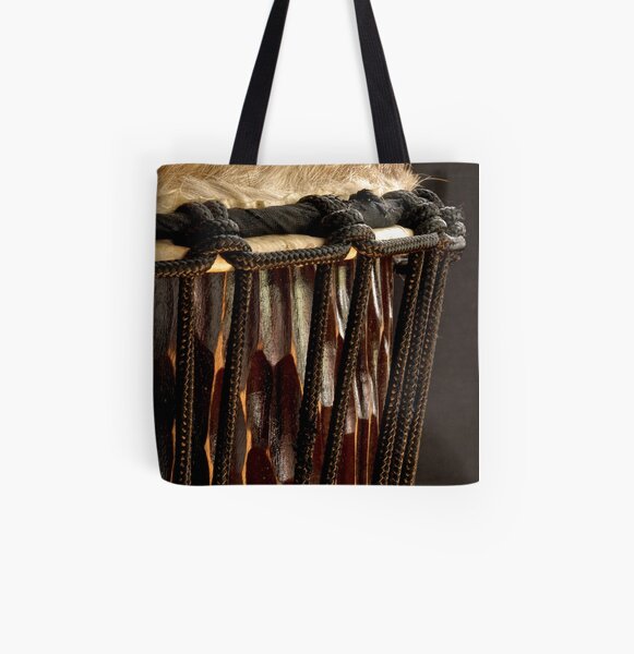 Djembe Drum All Over Print Tote Bag