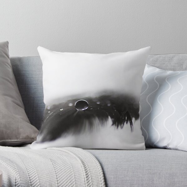 black diamond Throw Pillow