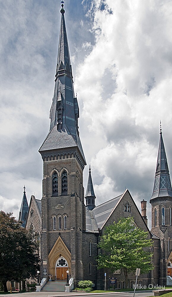 "First Presbyterian Church, Brockville. 1879." by Mike Oxley Redbubble