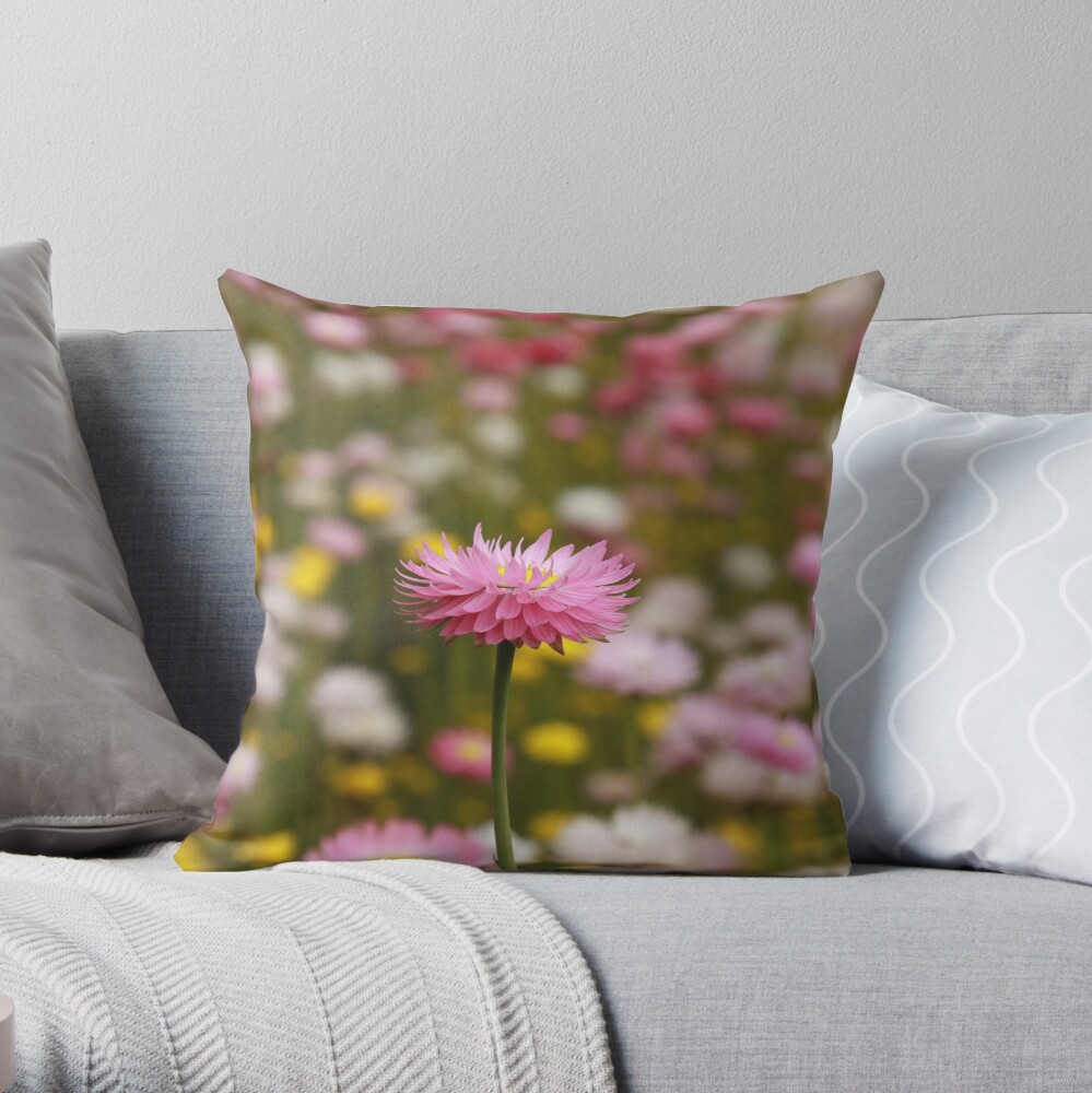 Standing out from the crowd Throw Pillow