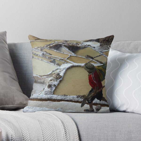 Hard work - Peru Coussin